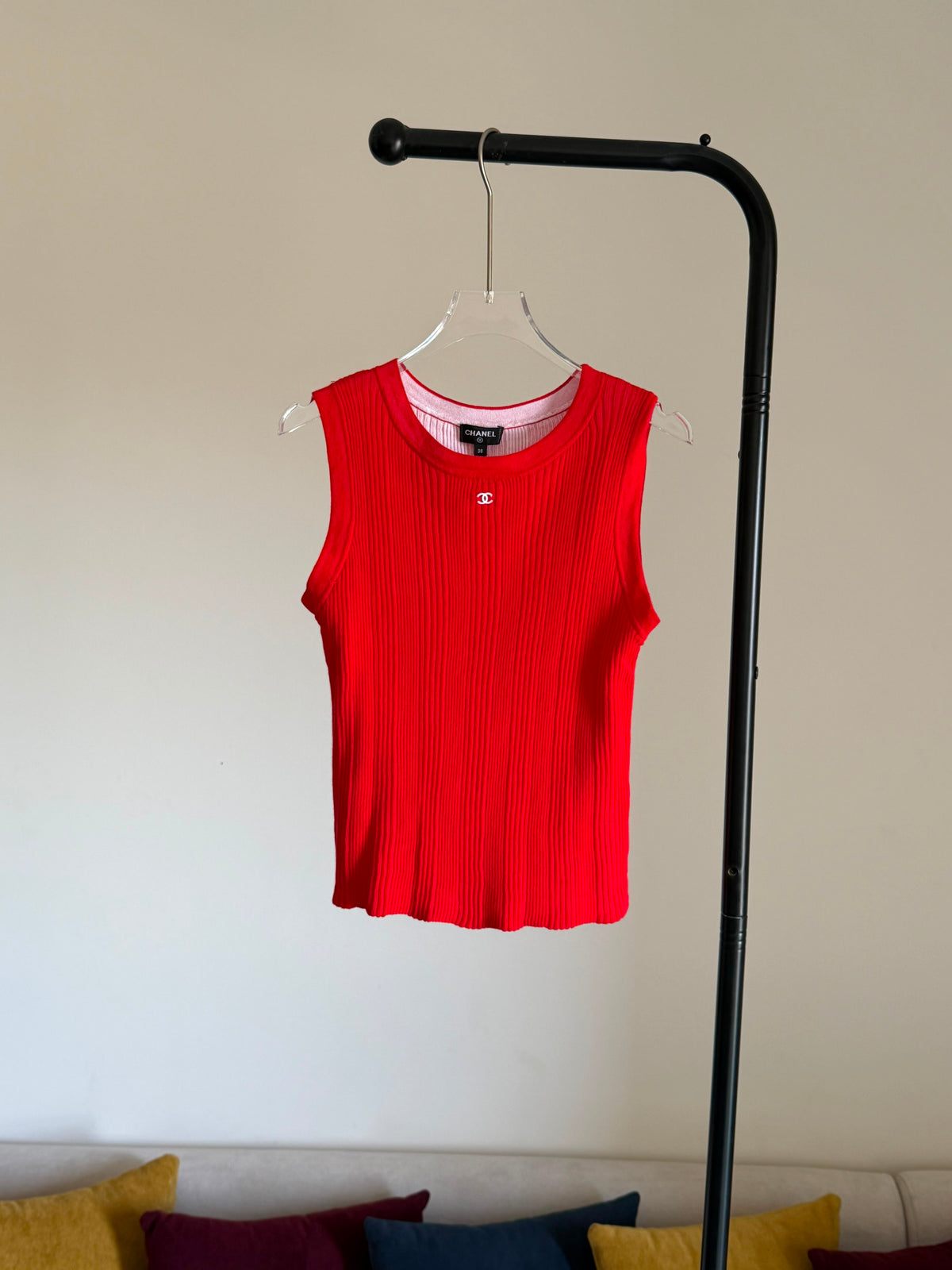 Chanel Knit Sleeveless Tank