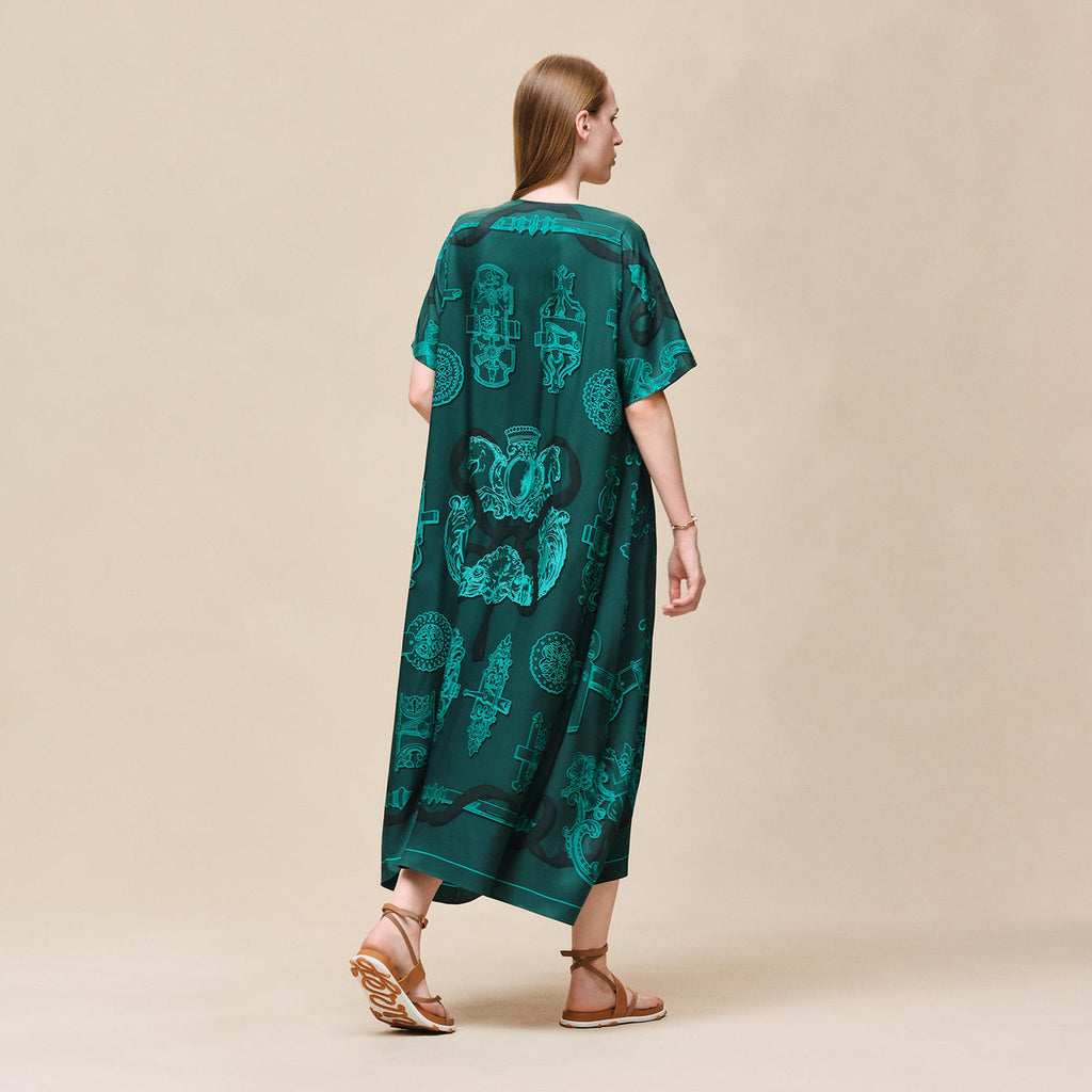 Hermes Ferronnerie Remix" caftan