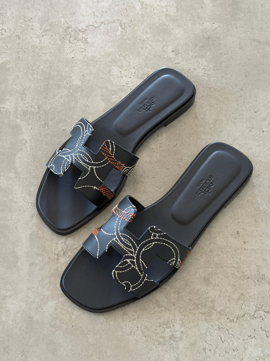 Hermes oran sandal