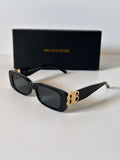 BALENCIAGA Dynasty Rectangle Sunglasses