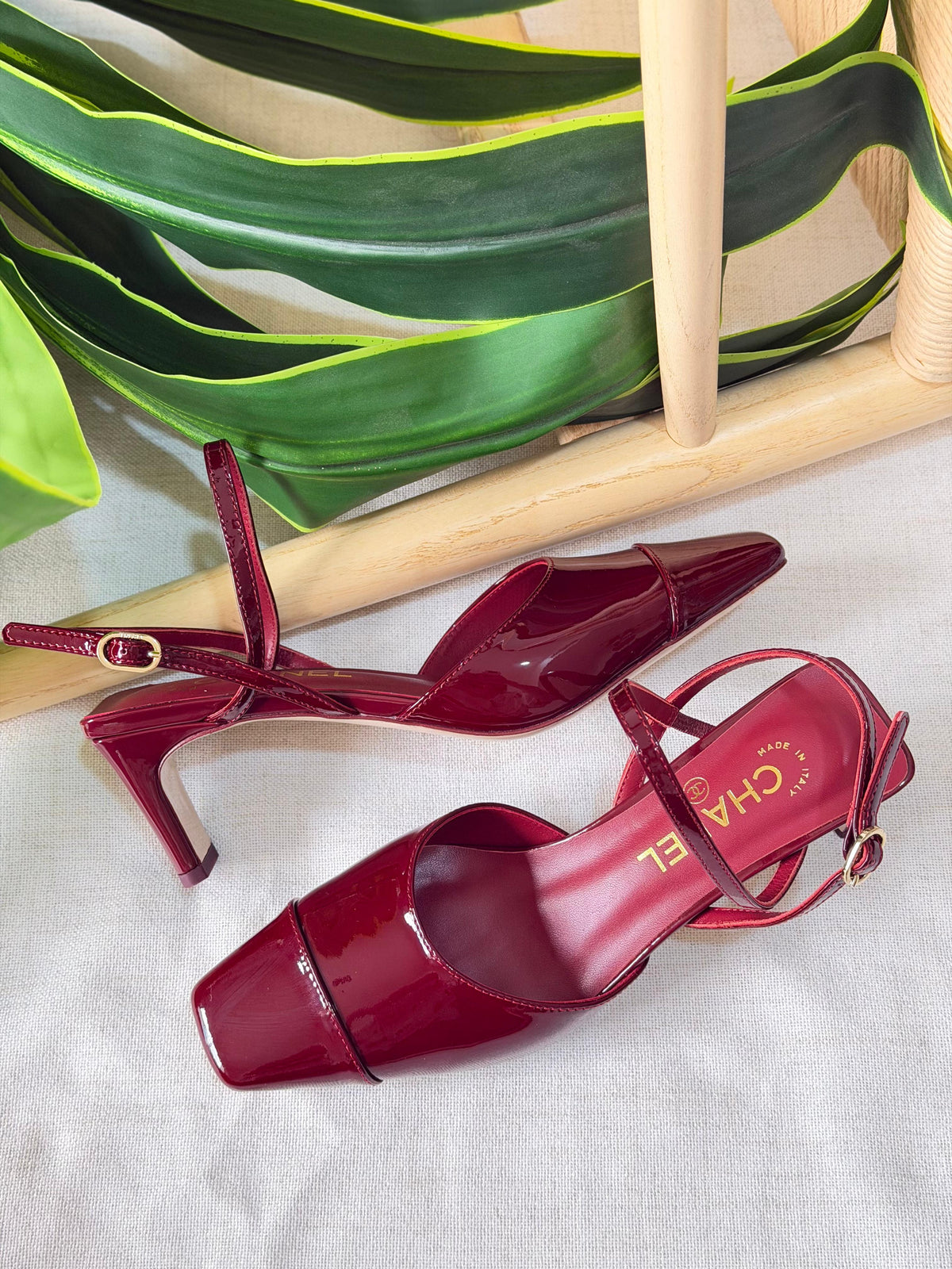 Chanel Slingbacks in Patent Calfskin