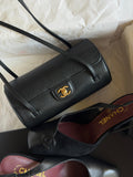 Chanel preppy Coco Small 
Bag caviar leather with gold hardware