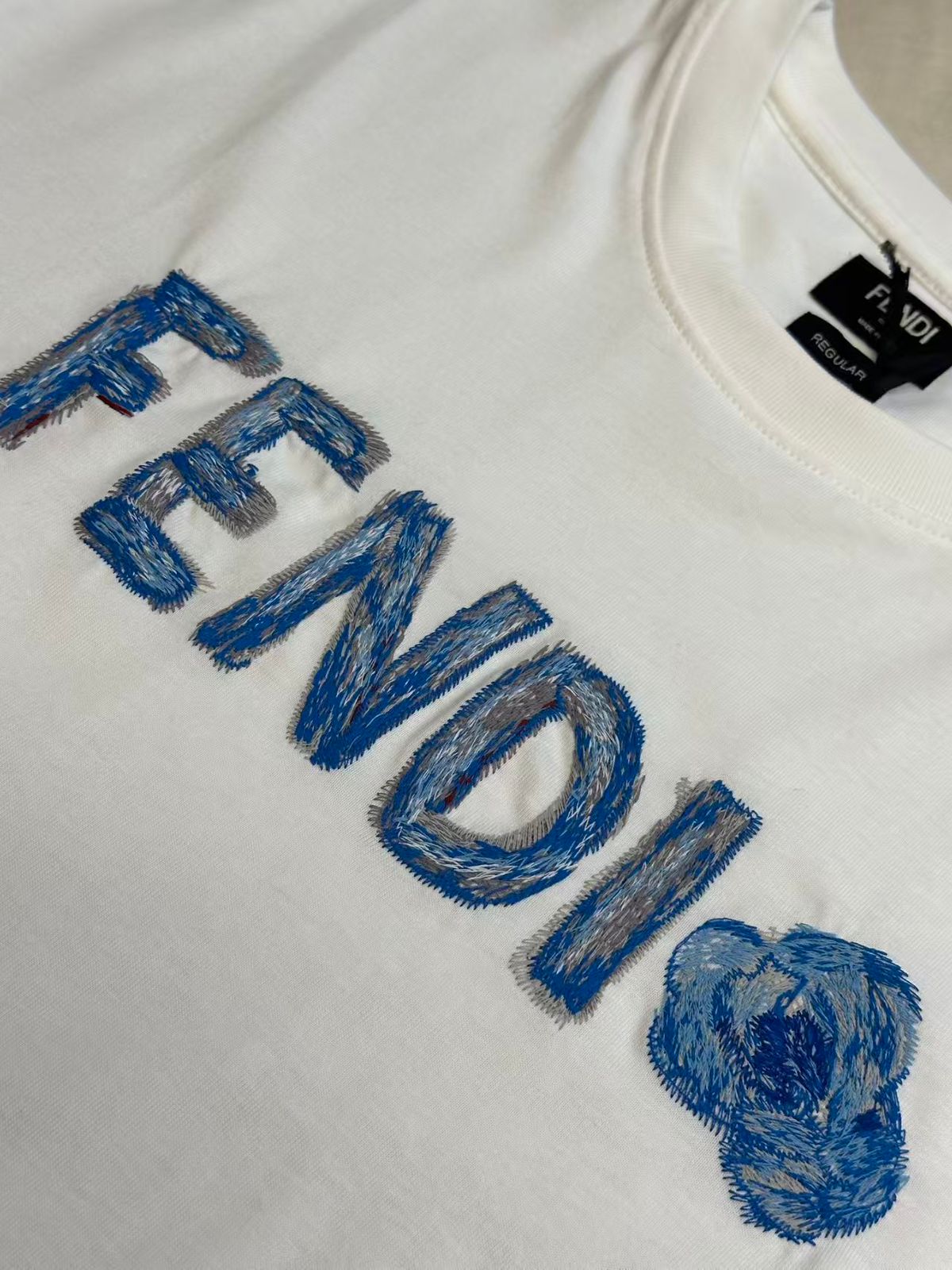 Fendi T-Shirt Cotton White