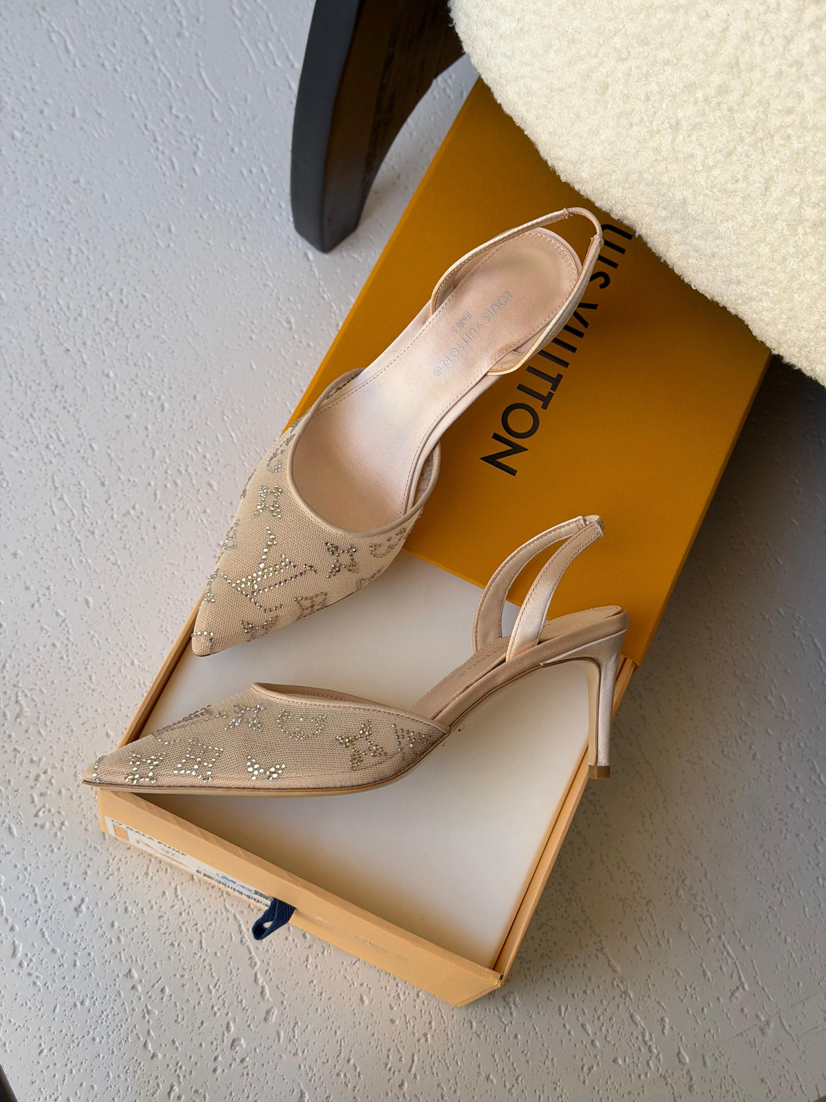 LV Gala Slingback Pump