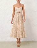 Zimmermann Sunray Pleated Picnic Dress