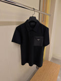Buy Prada Black Triangle Logo