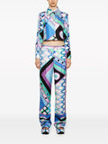Buy Pucci Blue Vivara-print set
