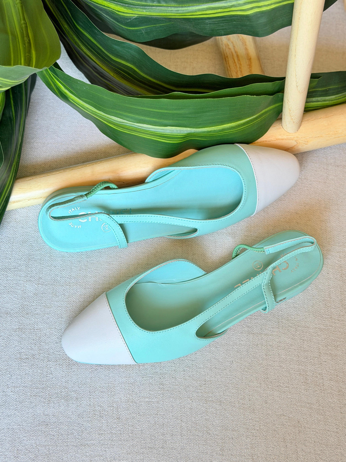 Chanel Flat Slingbacks