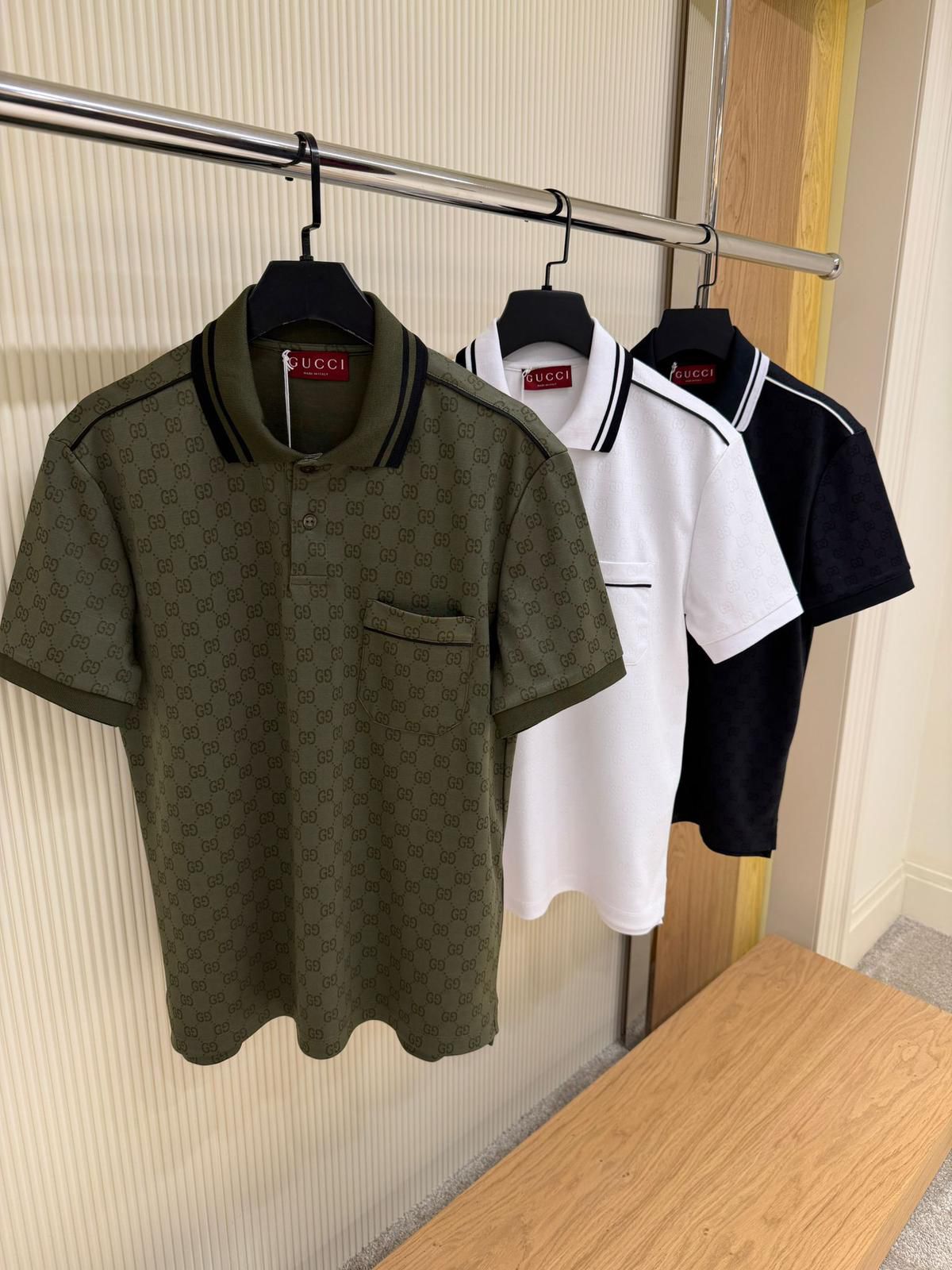 Gucci Brown GG Polo Shirt
