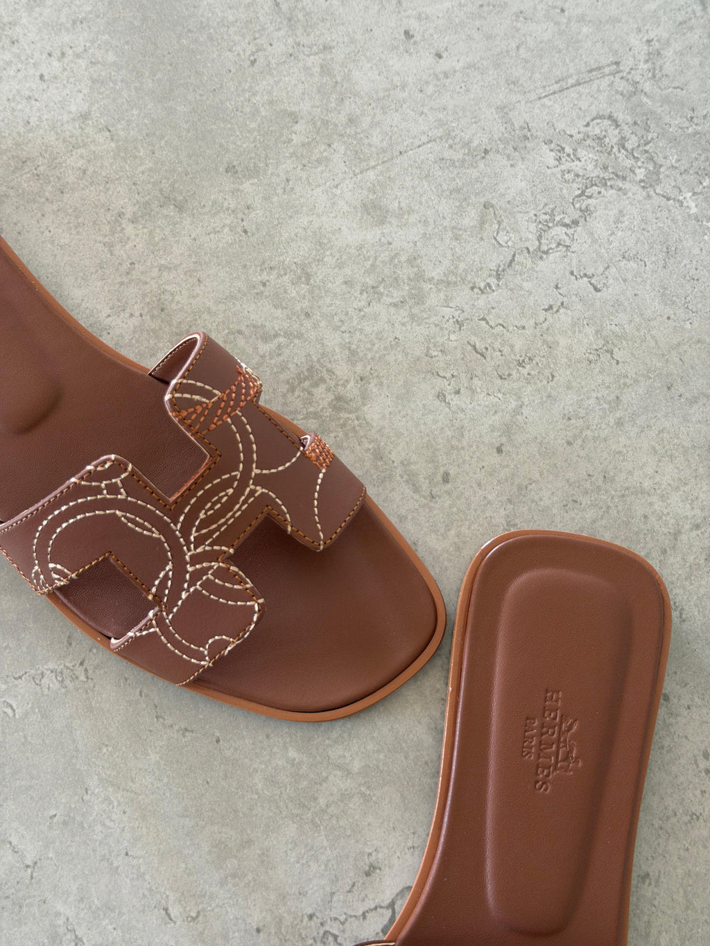Hermes oran sandal