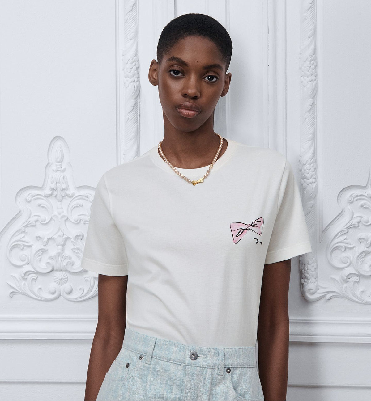 Dior Fitted T-Shirt White Cotton