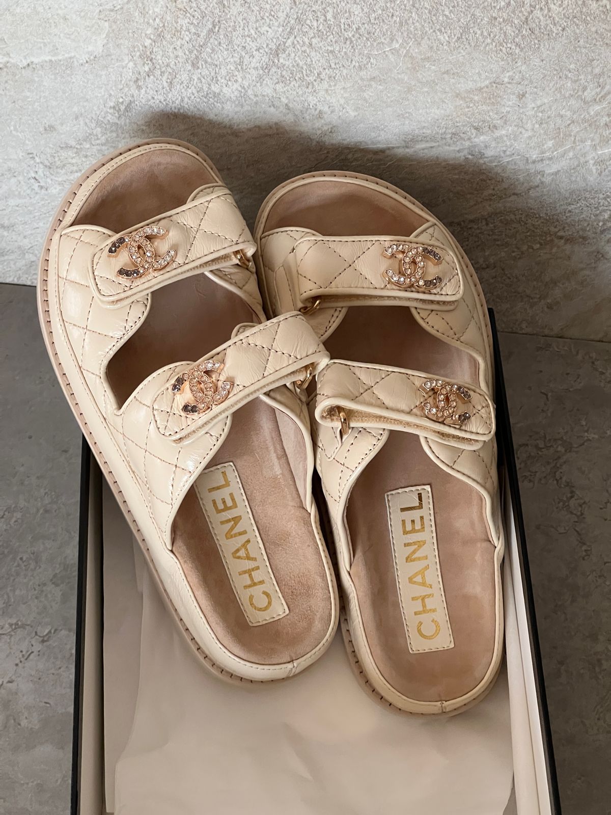Chanel Dad Sandals