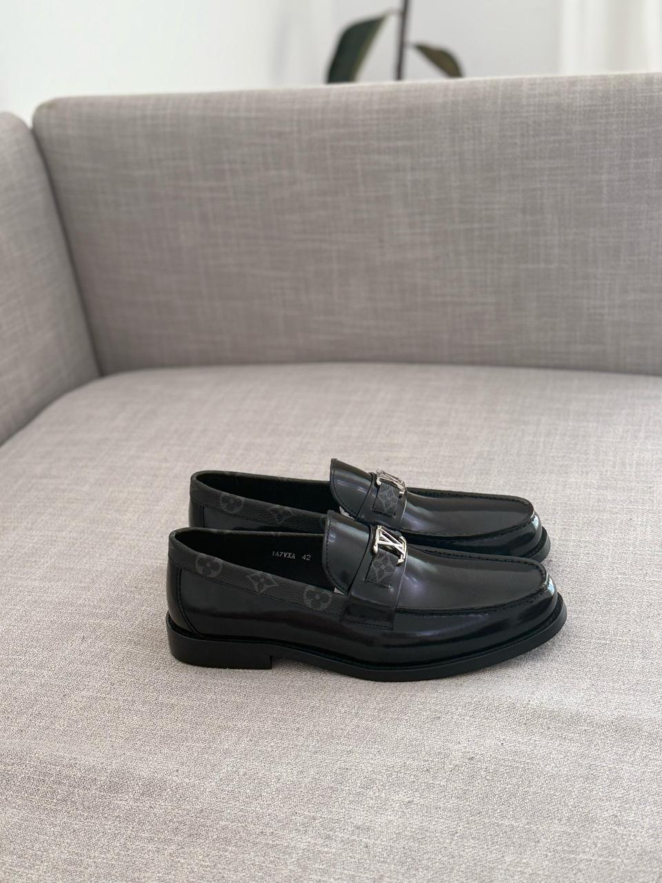 Louis Vuitton Leather Loafers