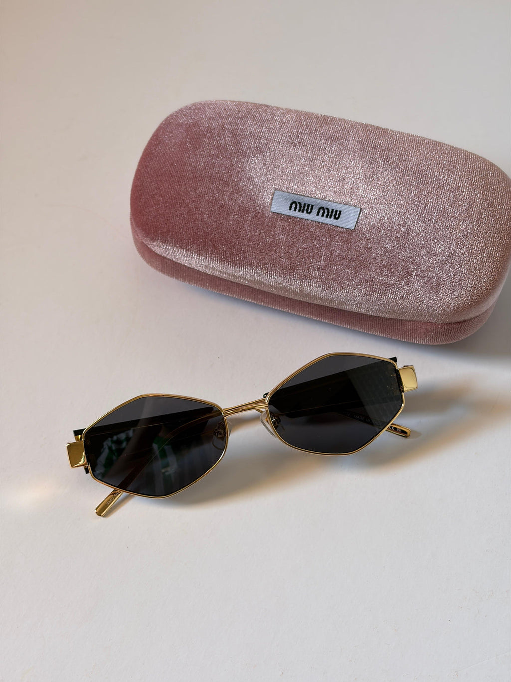 Miu Miu polygonal sunglasses
