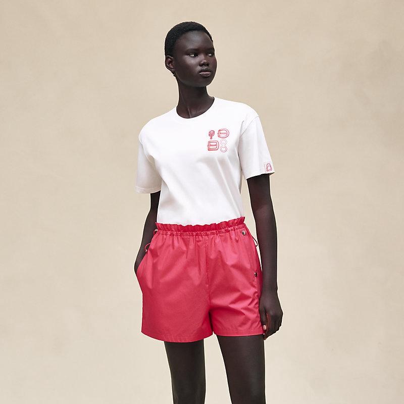Hermes Maxi printed t-shirt