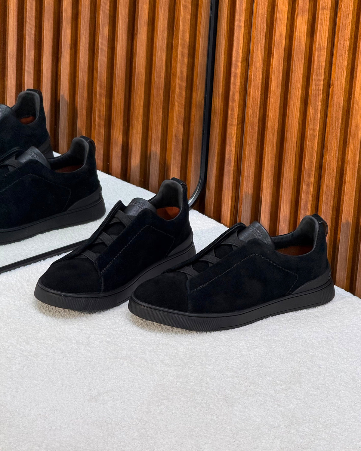 Zegna Triple Stitch Sneakers