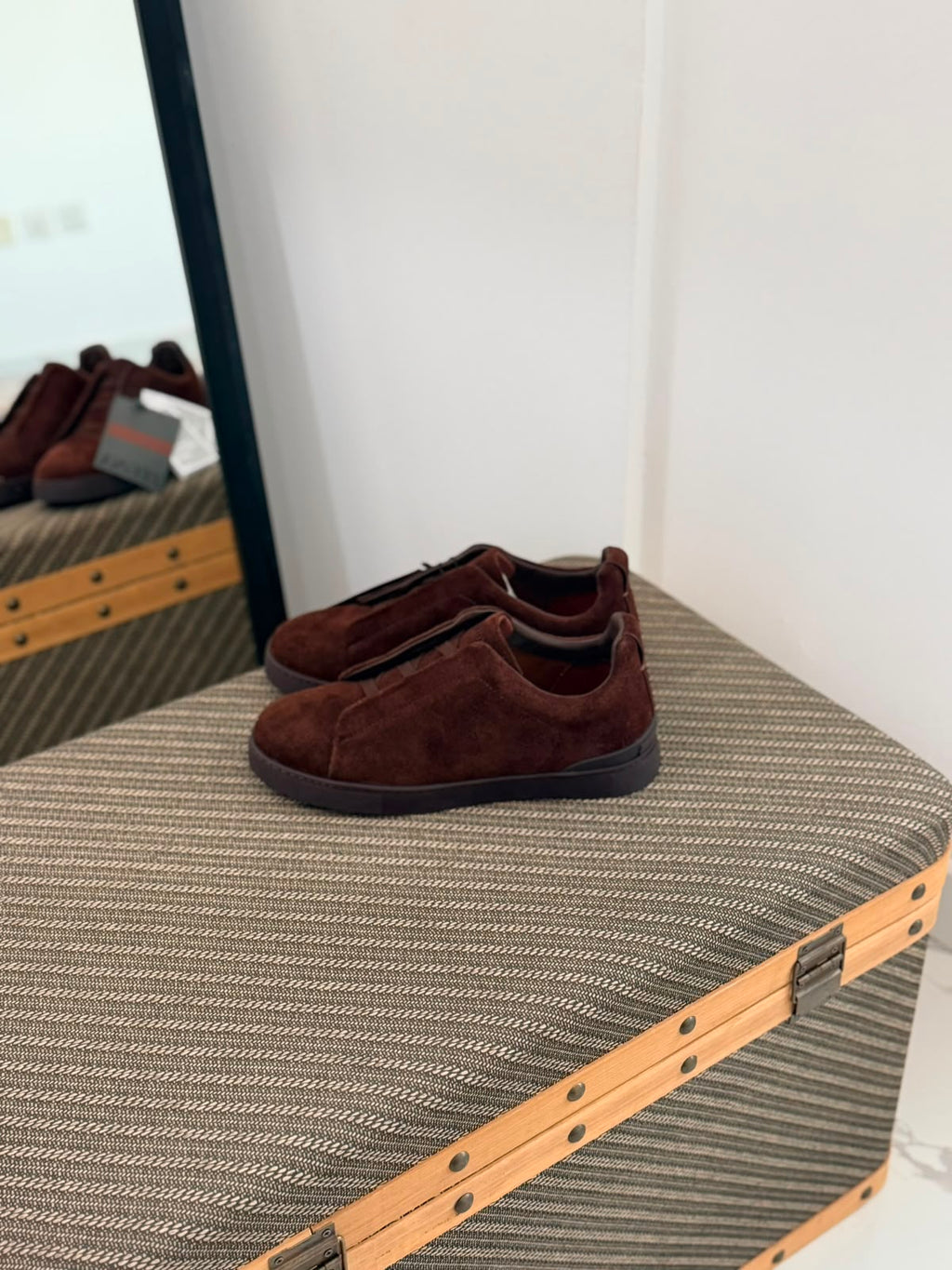 Zegna Triple Stitch Sneakers