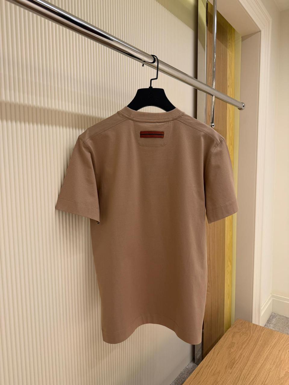 Zegna logo-print crew-neck T-shirt