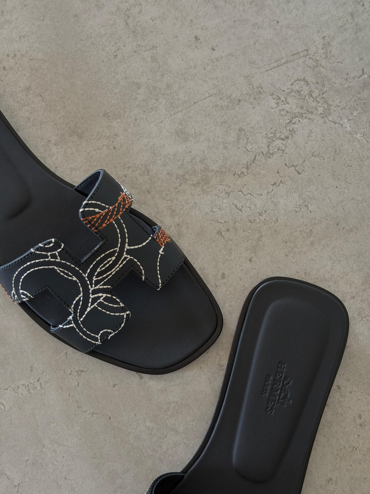 Hermes oran sandal
