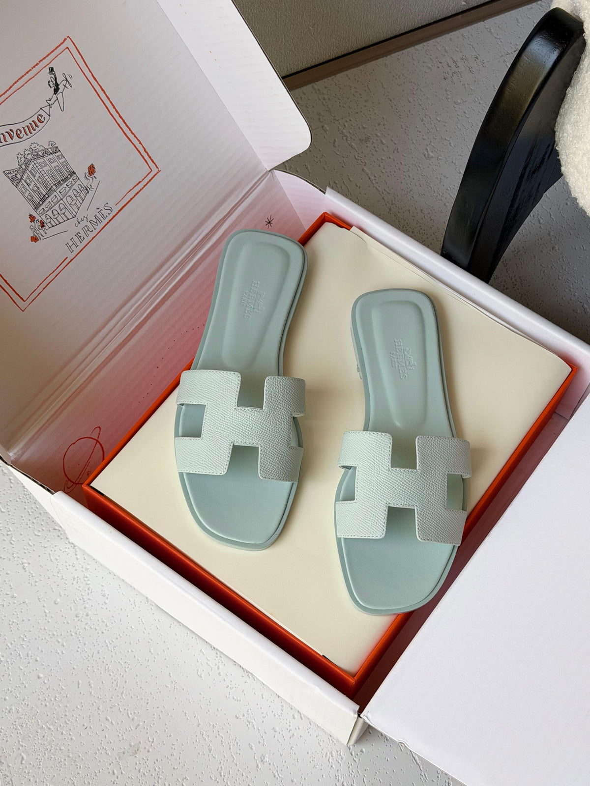 Hermes Oran Sandals