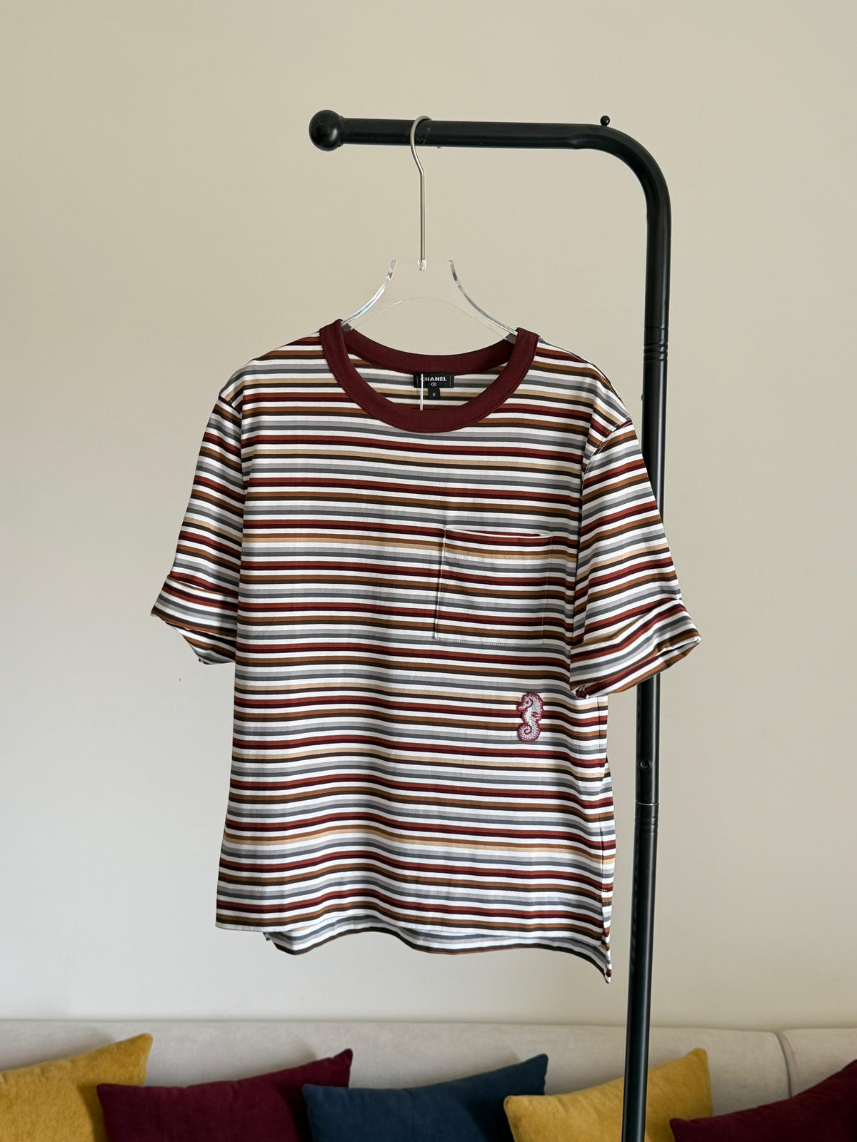 Chanel stripped T-SHIRT