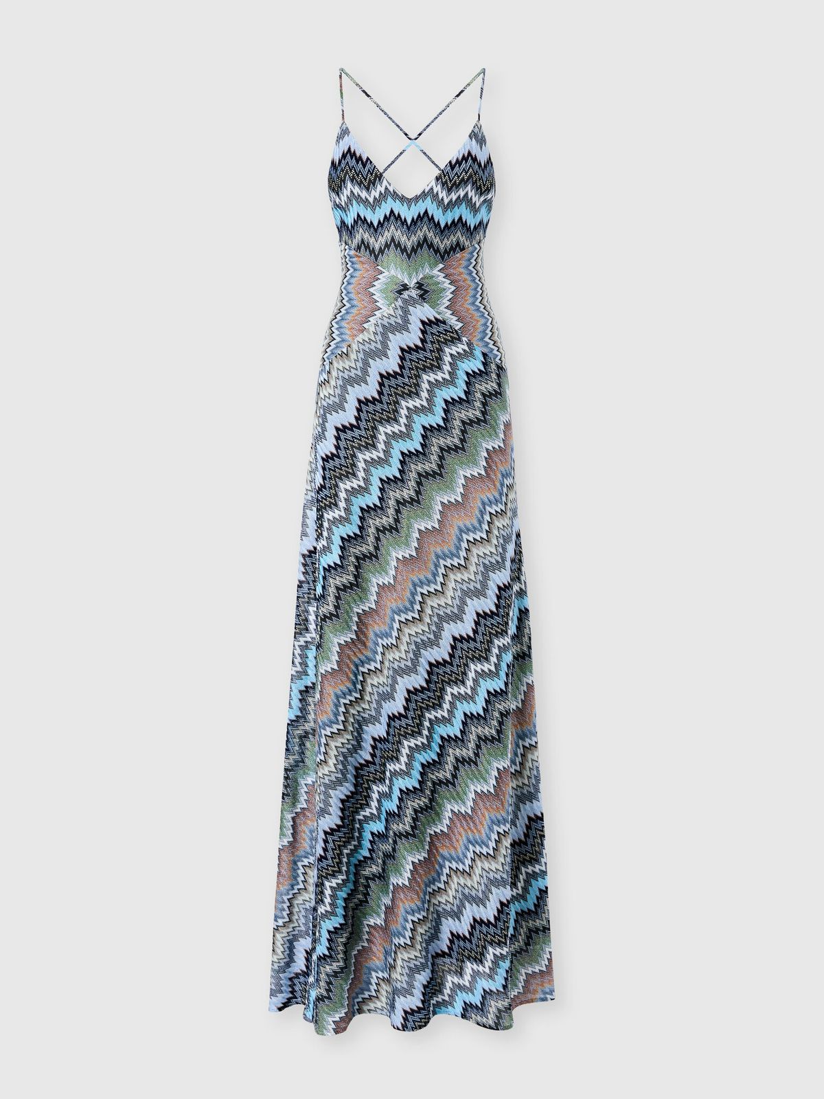Missoni Chevron Strap Maxi Dress