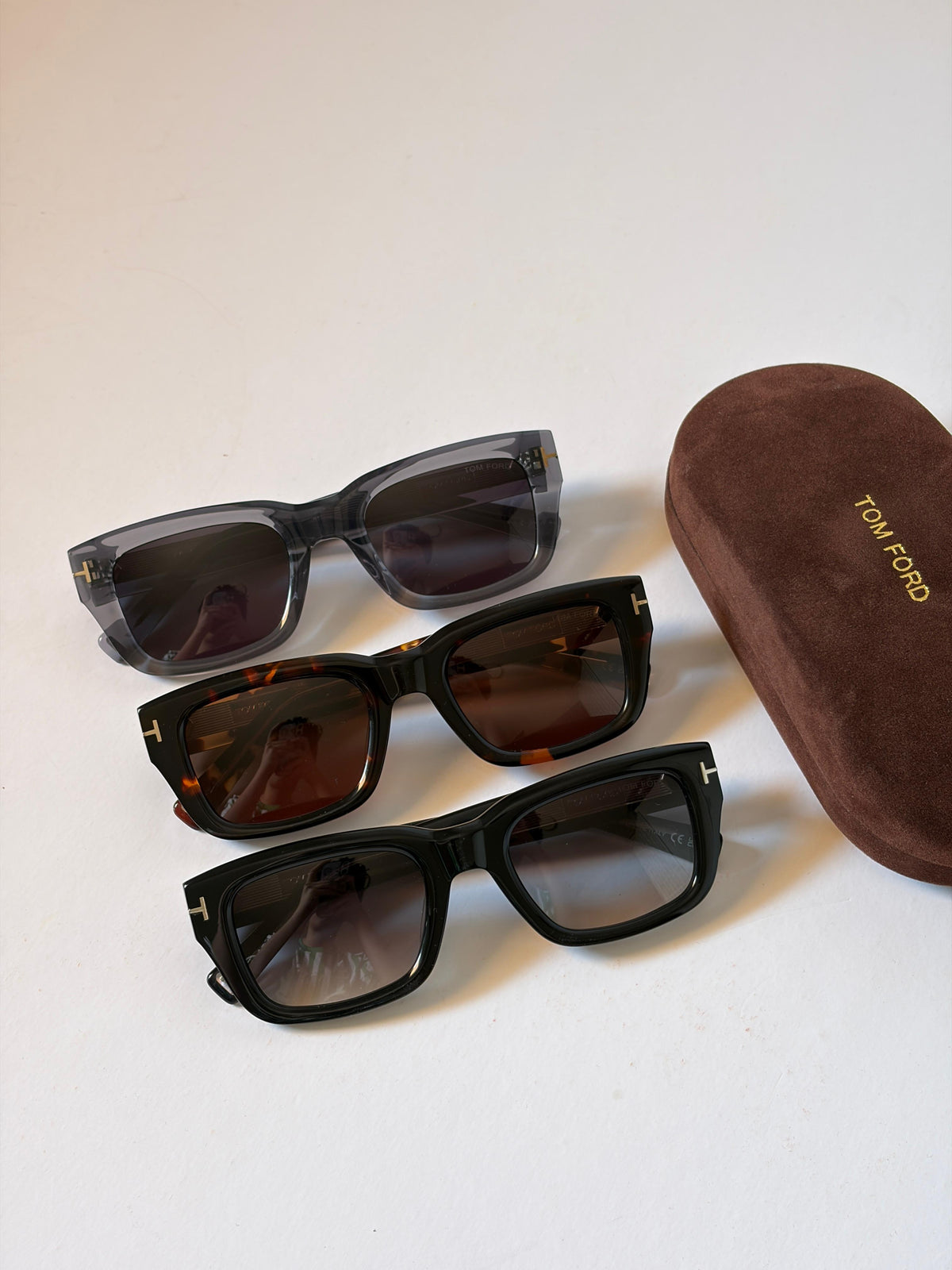 TOM FORD Icon Unisex Rectangle Sunglasses