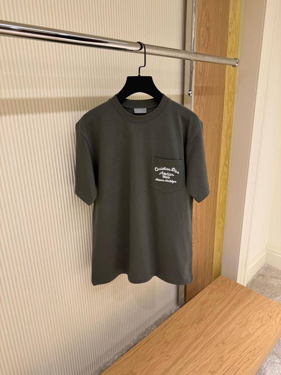 Dior Cotton Pique Embroidered T-Shirt