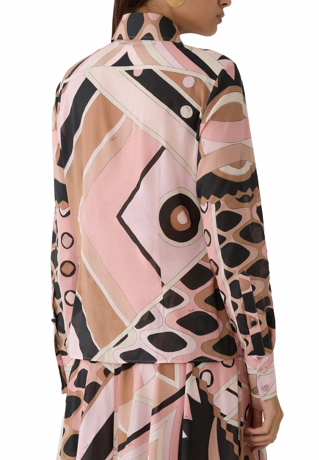 Buy Pucci Pink Vivara-print Shirt set