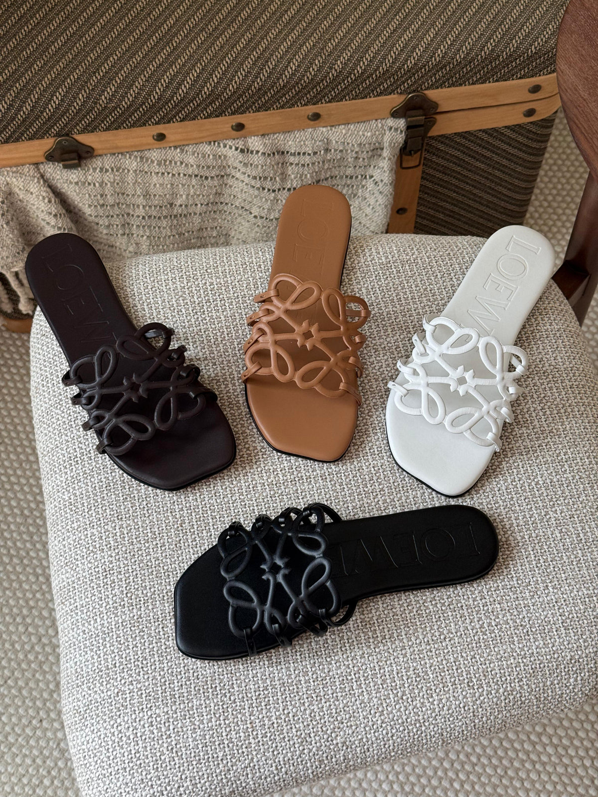 LOEWE Petal Anagram Slides