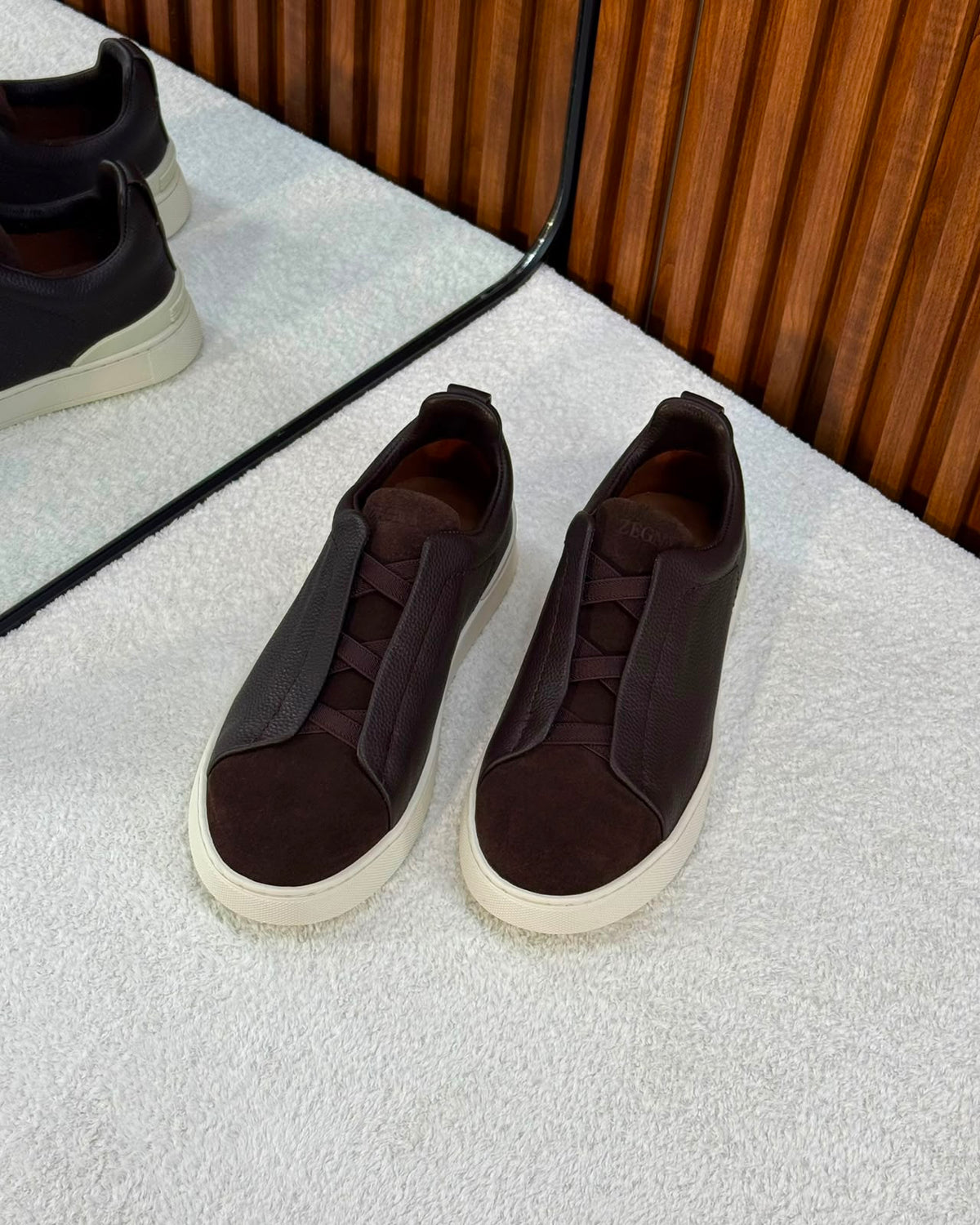 Zegna Triple Stitch Sneakers