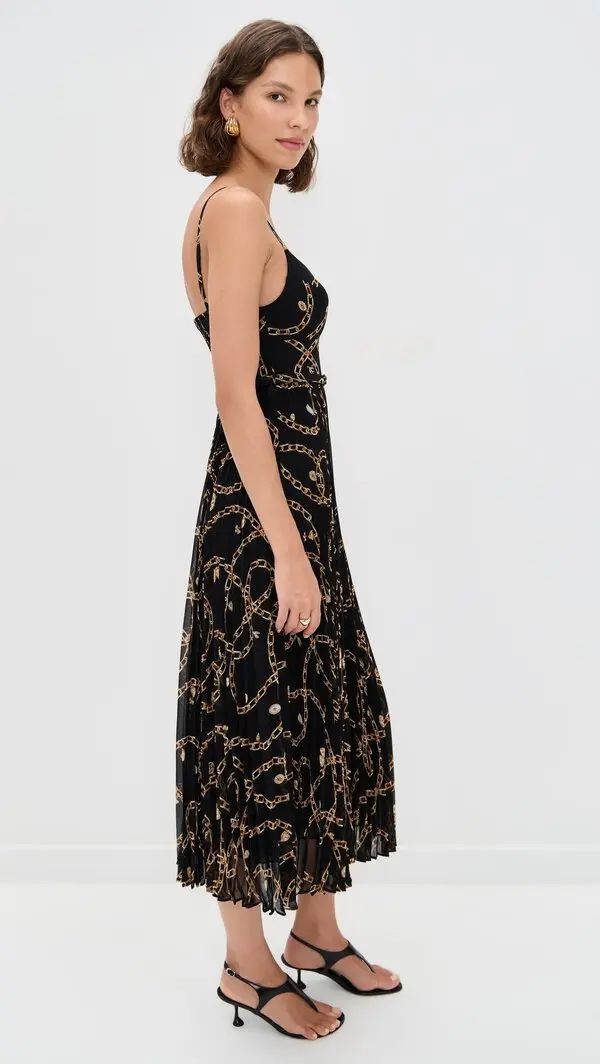 Zimmermann Sunray Pleated Picnic Dress