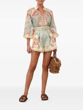 ZIMMERMANN Daylight puff-sleeves Blouse