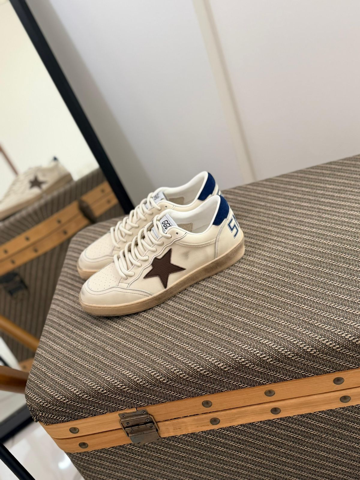 Golden Goose Leather Ball Star Sneakers