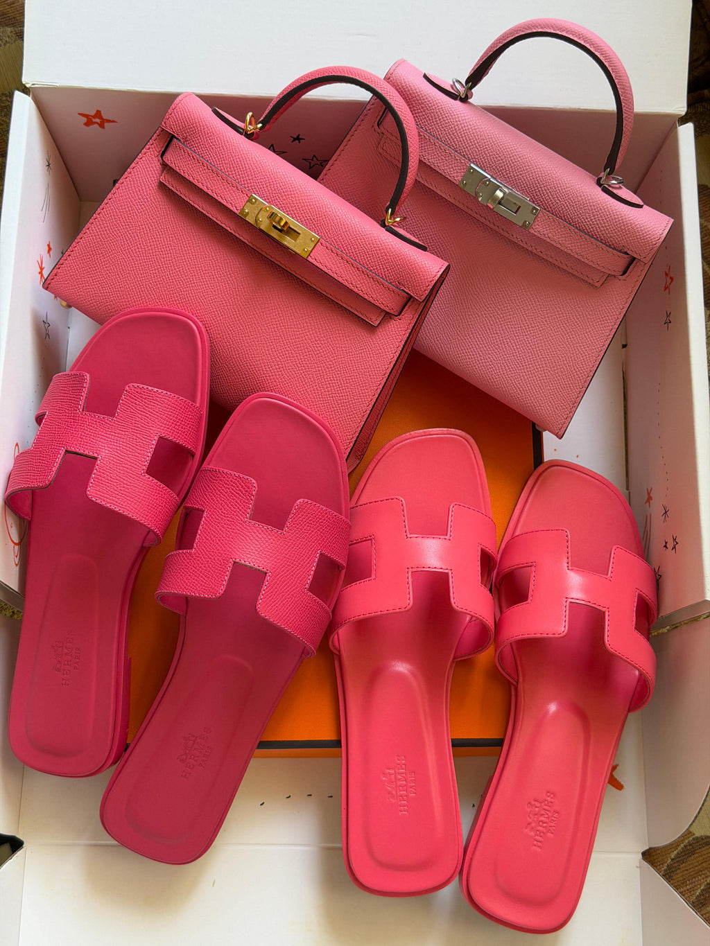 Hermes Mini Kelly 19cm Hand Made