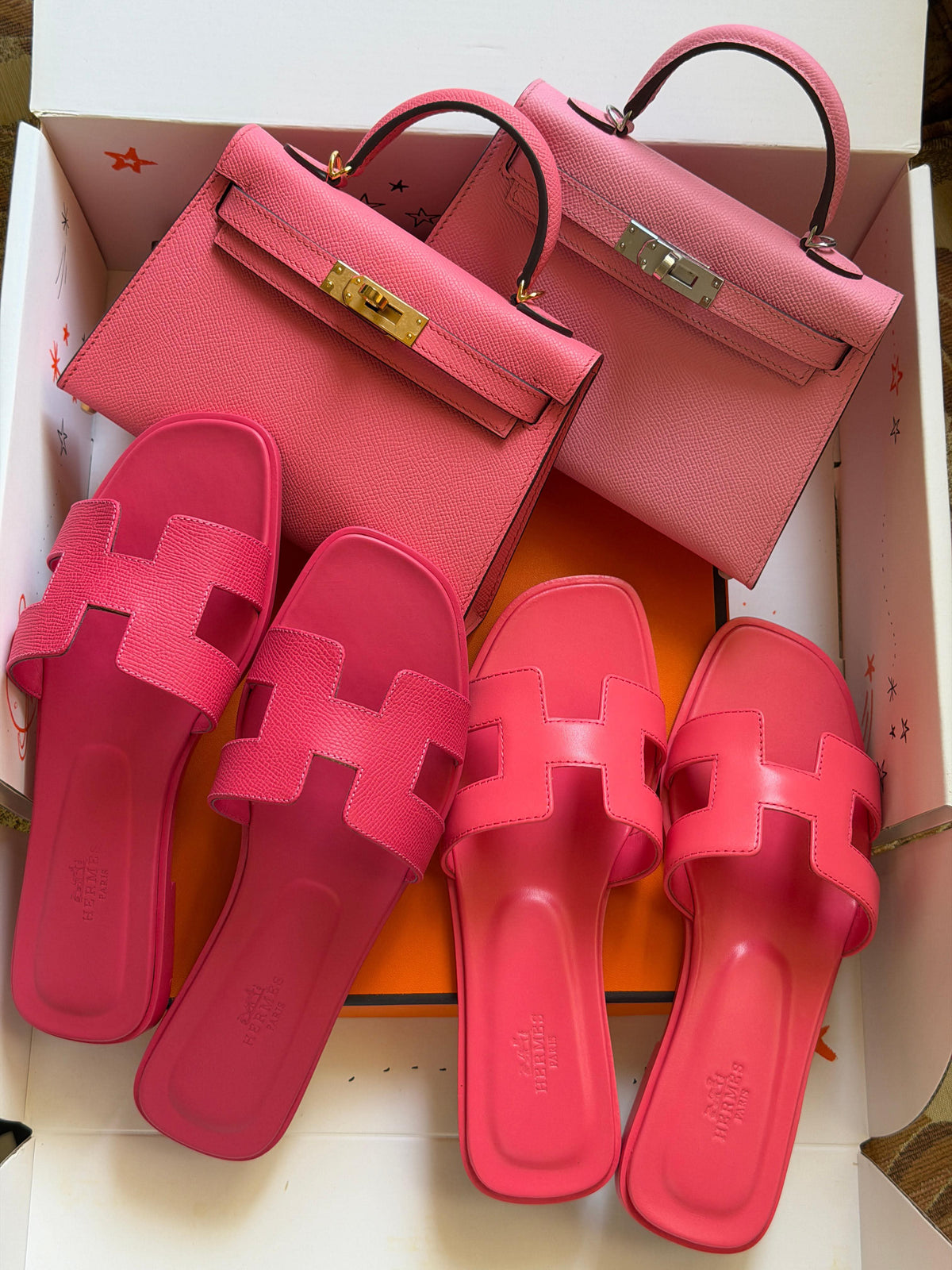 Hermes Mini Kelly 19cm Hand Made