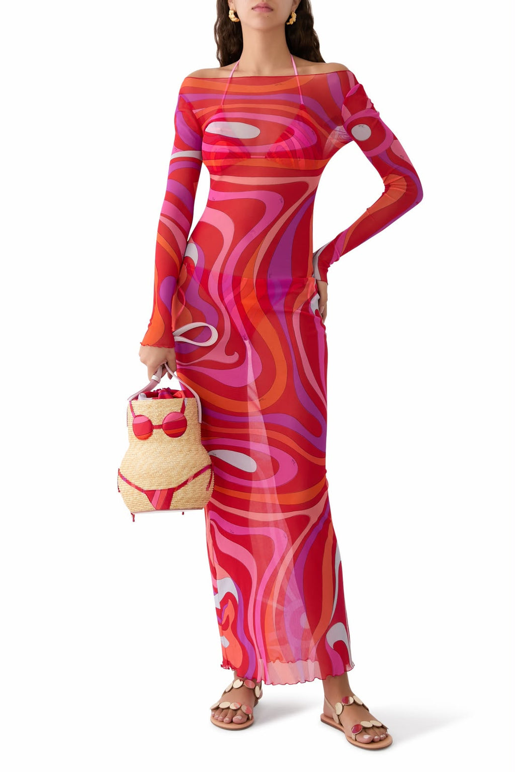 Pucci Marmo Tulle Dress
