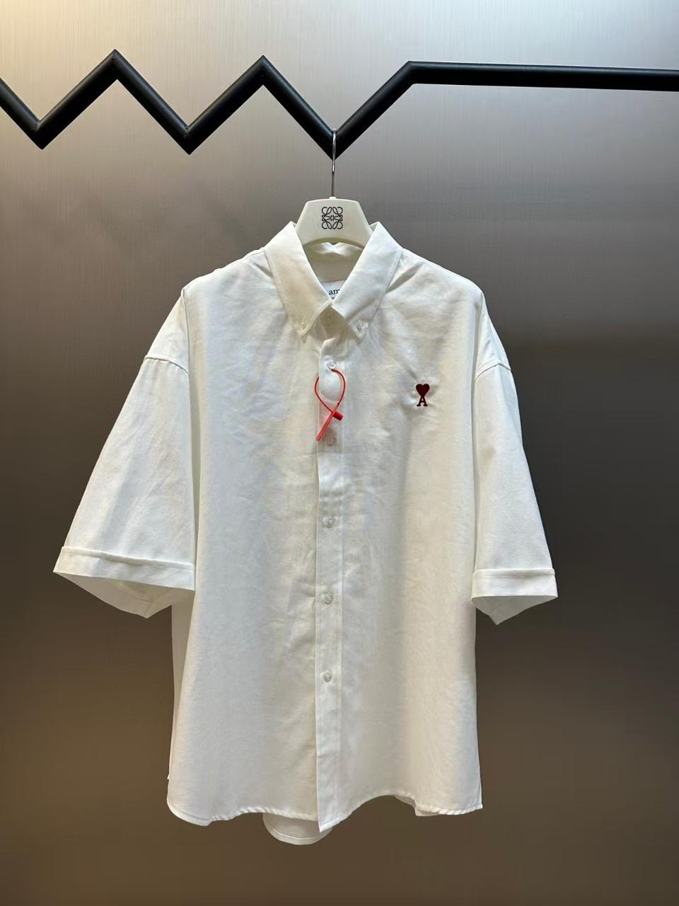AMI Paris Ami De Coeur Cotton Shirt