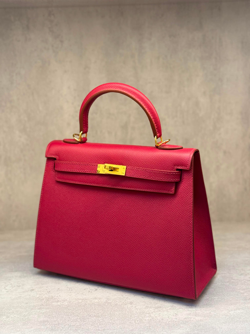 Hermes Mini Kelly 19cm Hand Made