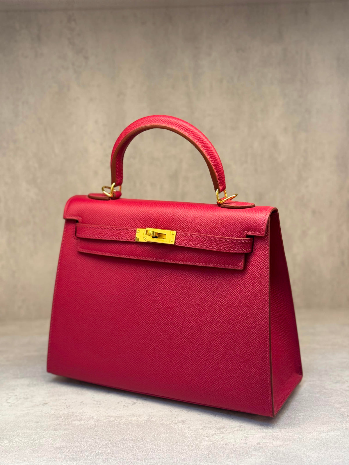 Hermes Mini Kelly 19cm Hand Made