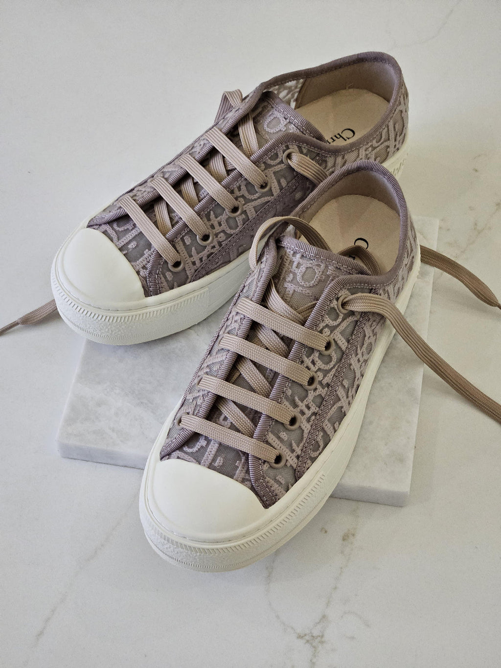 Dior Walk'n'Dior Sneaker Black Dior Oblique Embroidered Mesh