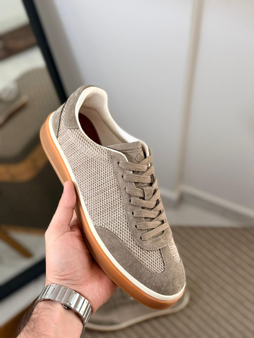 Loro Piana Tennis Walk Sneaker
