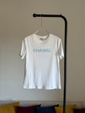 Chanel Paris Text Logo T-Shirt