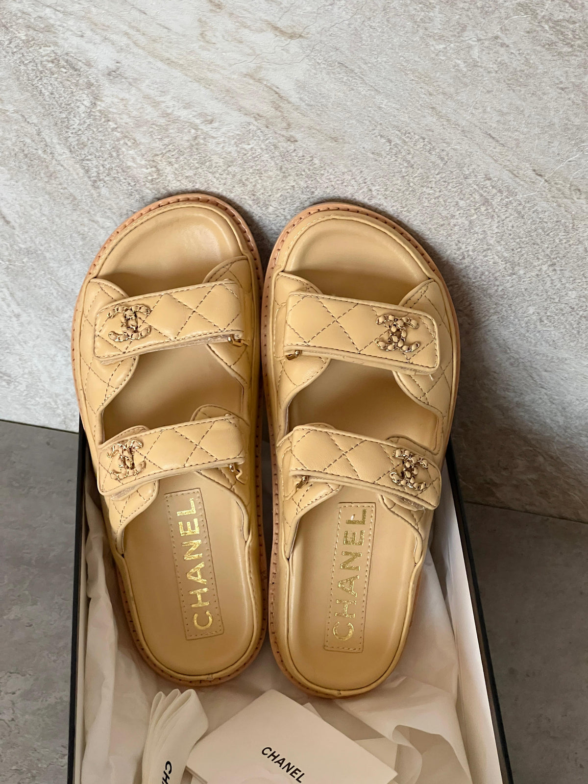 Chanel Dad Sandals