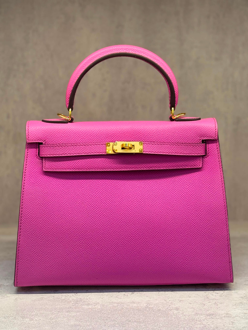 Hermes Mini Kelly 19cm Hand Made