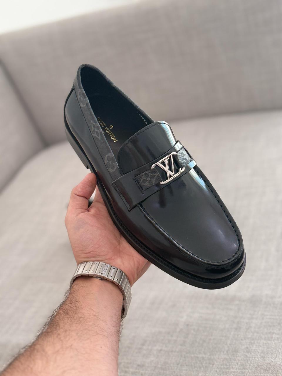 Louis Vuitton Leather Loafers