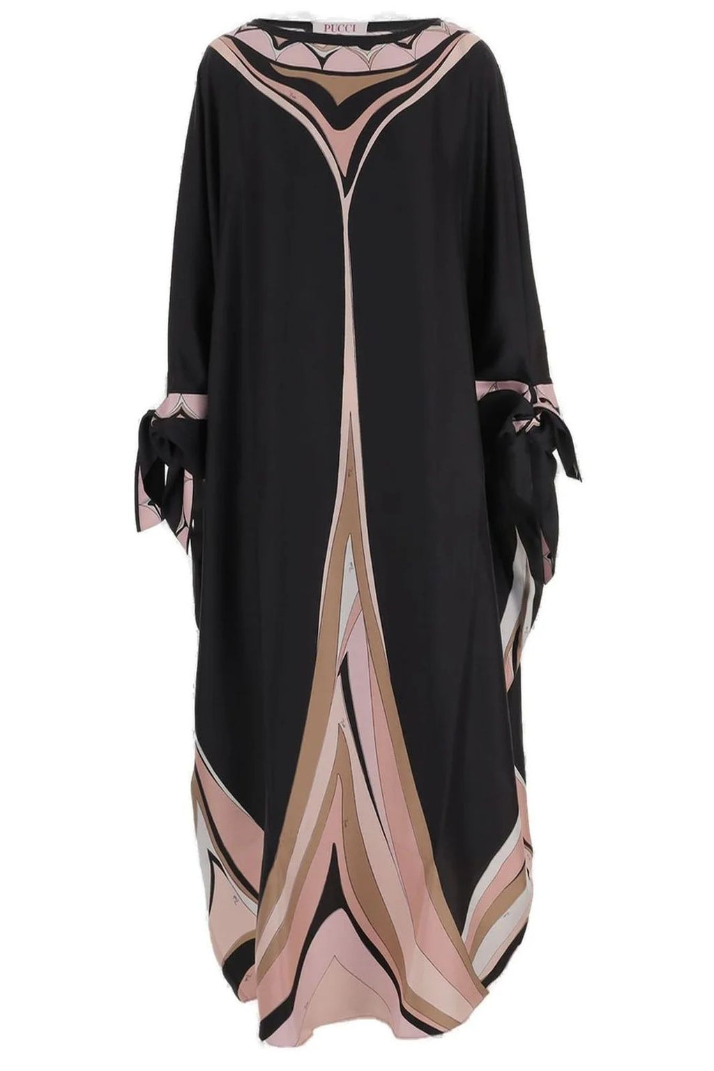 PUCCI Fari Print Silk Kaftan