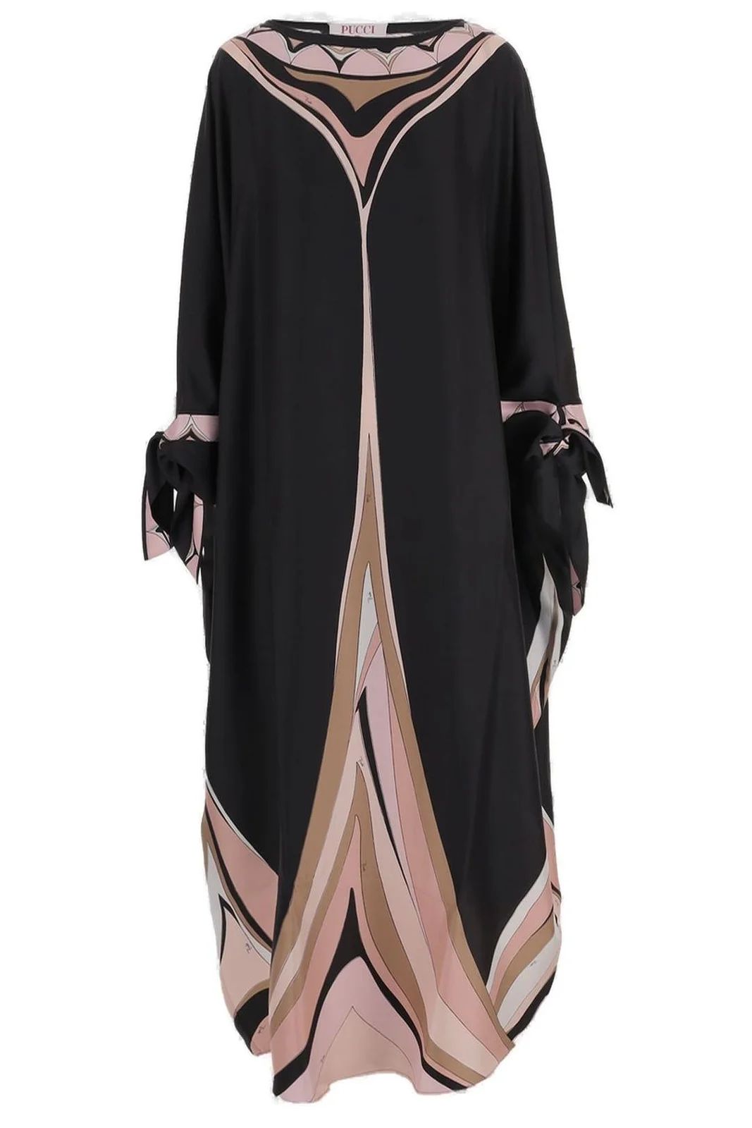 PUCCI Fari Print Silk Kaftan