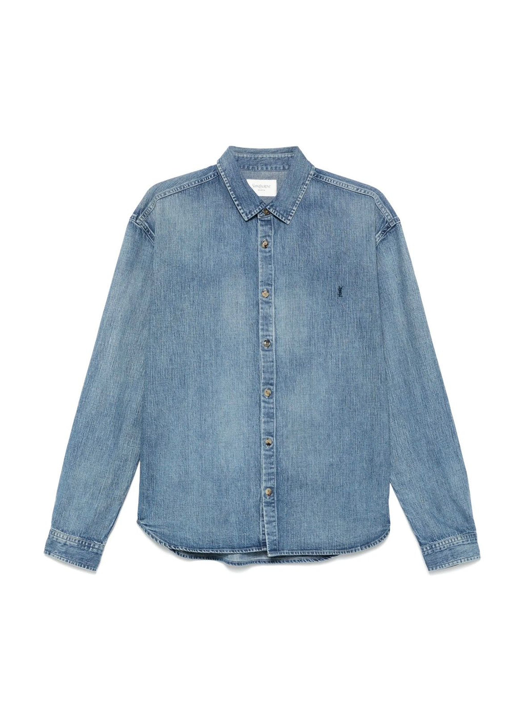Saint Laurent Cassandre Denim Shirt