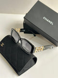 CHANEL Oval Sunglasses